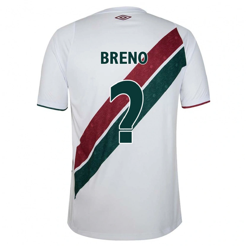 Danxen Kinderen Breno #0 Groen Maroon Wit Uitshirt Uittenue 2025/26 T-Shirt