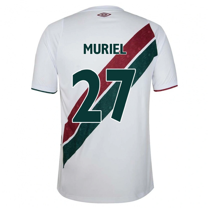 Danxen Kinderen Muriel #27 Groen Maroon Wit Uitshirt Uittenue 2025/26 T-Shirt