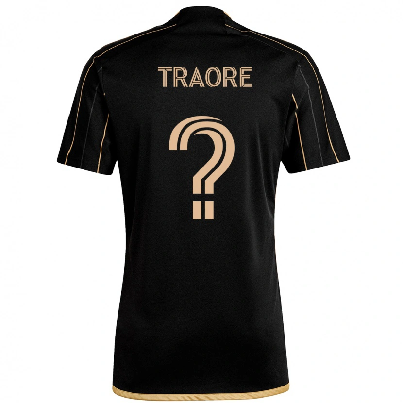 Danxen Heren Mohamed Traore #0 Wit Bruin Thuisshirt Thuistenue 2025/26 T-Shirt