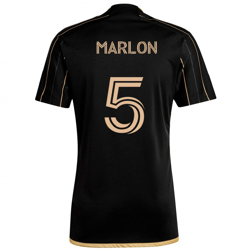 Danxen Heren Marlon #5 Wit Bruin Thuisshirt Thuistenue 2025/26 T-Shirt