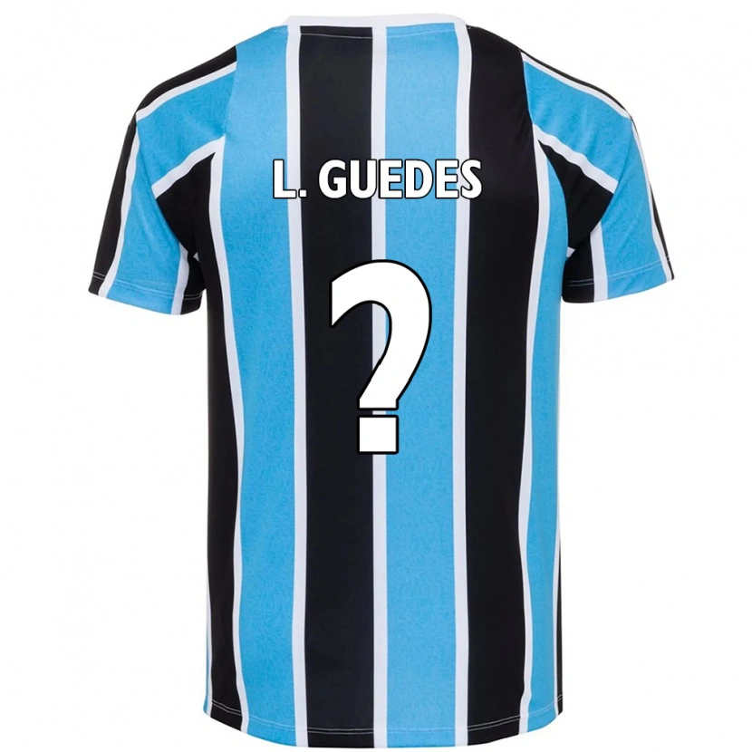 Danxen Heren Luis Guedes #0 Wit Blauw Thuisshirt Thuistenue 2025/26 T-Shirt