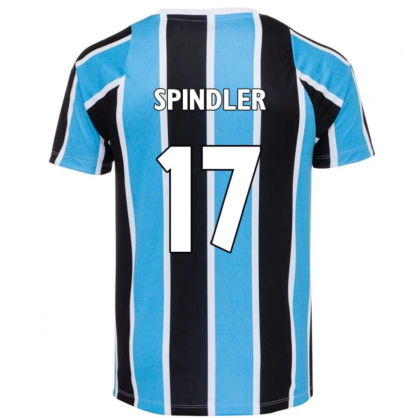 Danxen Heren Luana Spindler #17 Wit Blauw Thuisshirt Thuistenue 2025/26 T-Shirt