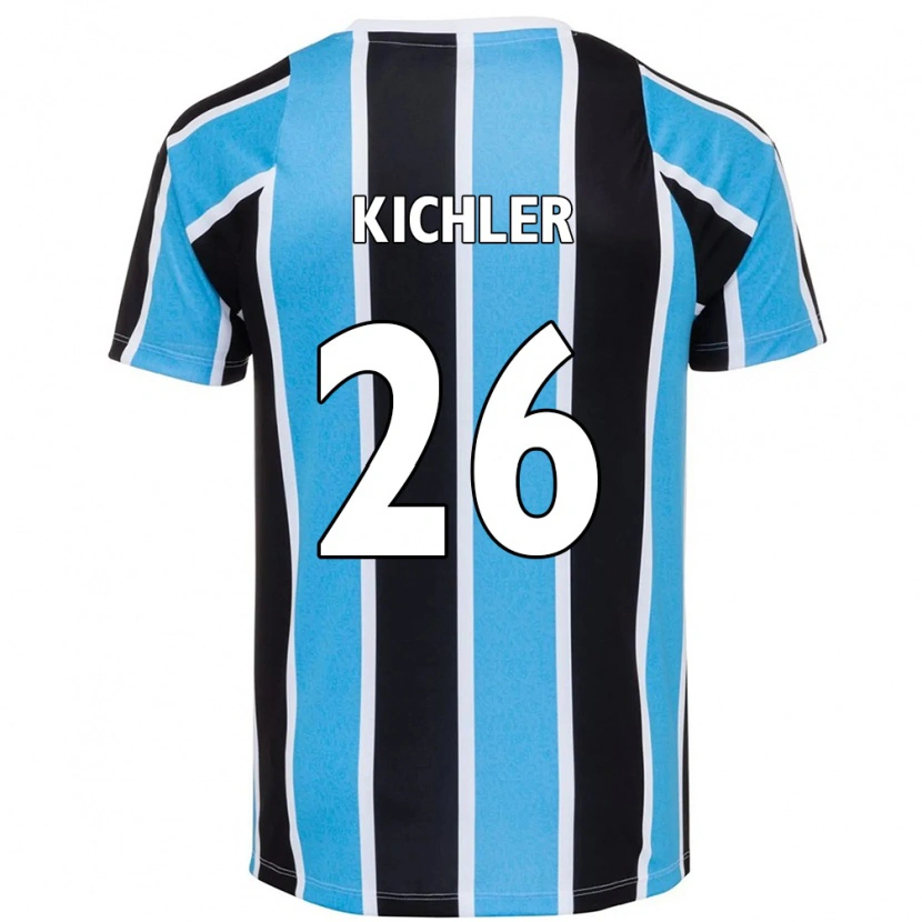 Danxen Heren Paola Kichler #26 Wit Blauw Thuisshirt Thuistenue 2025/26 T-Shirt