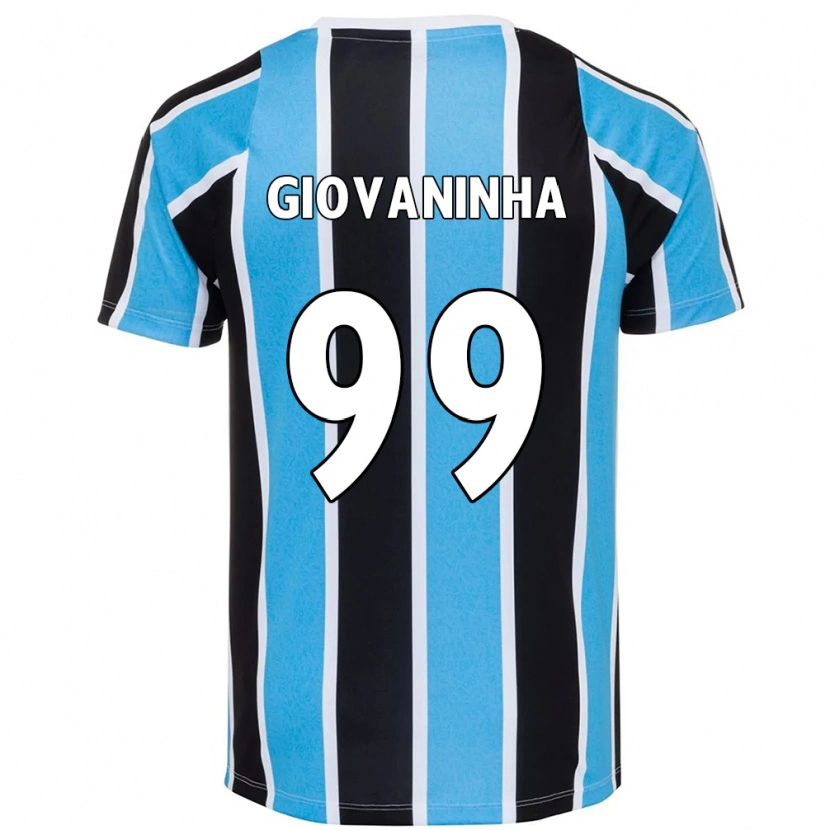 Danxen Heren Giovaninha #99 Wit Blauw Thuisshirt Thuistenue 2025/26 T-Shirt