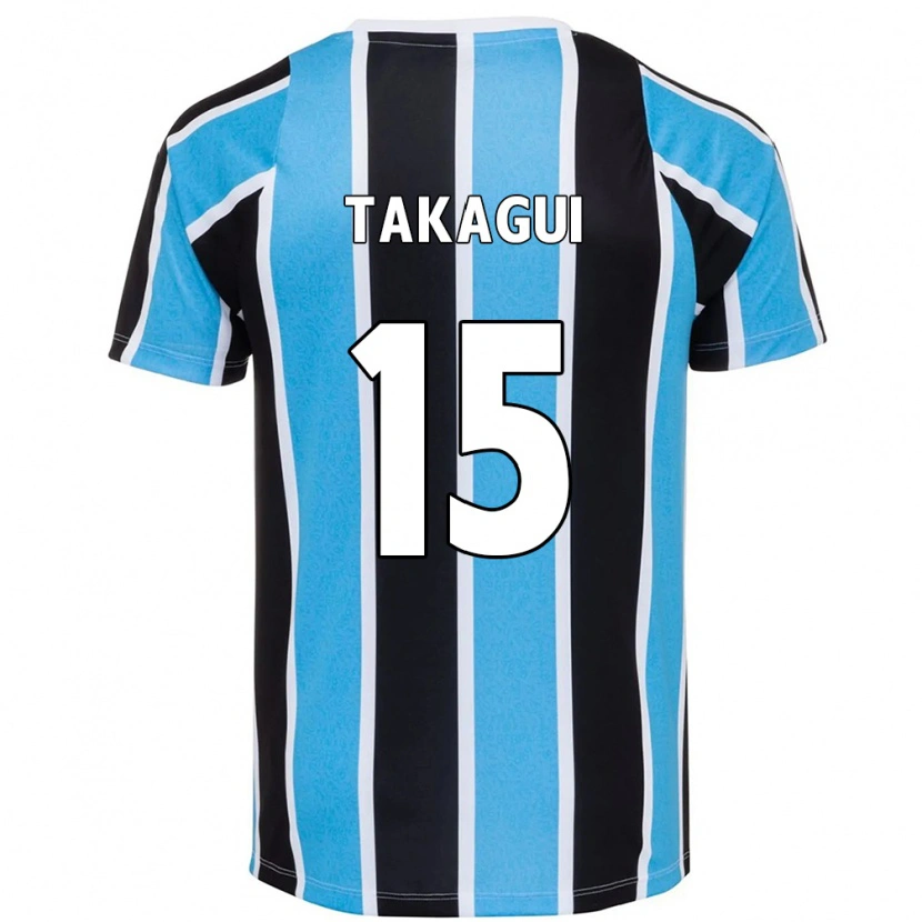 Danxen Heren Ana Tiemi Takagui #15 Wit Blauw Thuisshirt Thuistenue 2025/26 T-Shirt