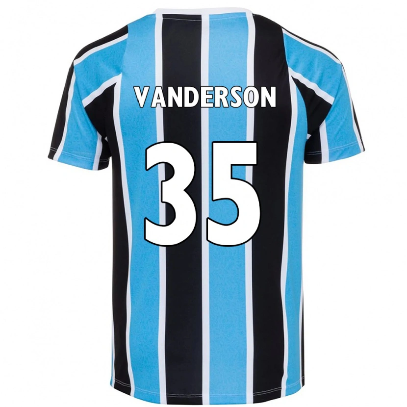 Danxen Heren Vanderson #35 Wit Blauw Thuisshirt Thuistenue 2025/26 T-Shirt