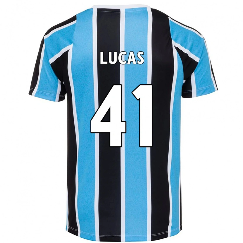 Danxen Heren Pedro Lucas #41 Wit Blauw Thuisshirt Thuistenue 2025/26 T-Shirt