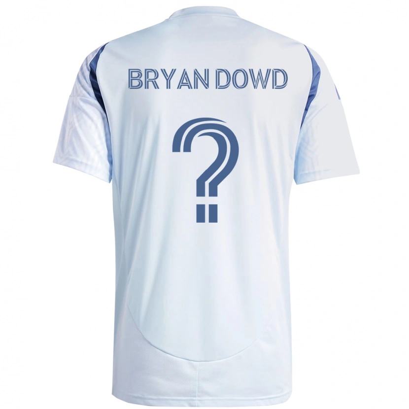 Danxen Heren Bryan Dowd #0 Rood Wit Uitshirt Uittenue 2025/26 T-Shirt