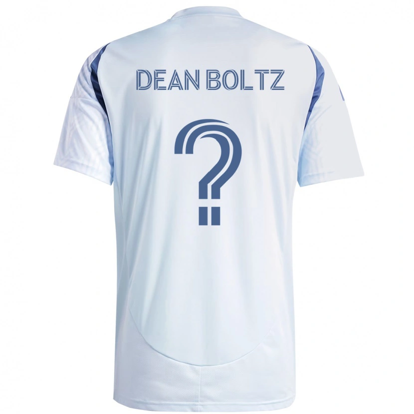 Danxen Heren Dean Boltz #0 Rood Wit Uitshirt Uittenue 2025/26 T-Shirt