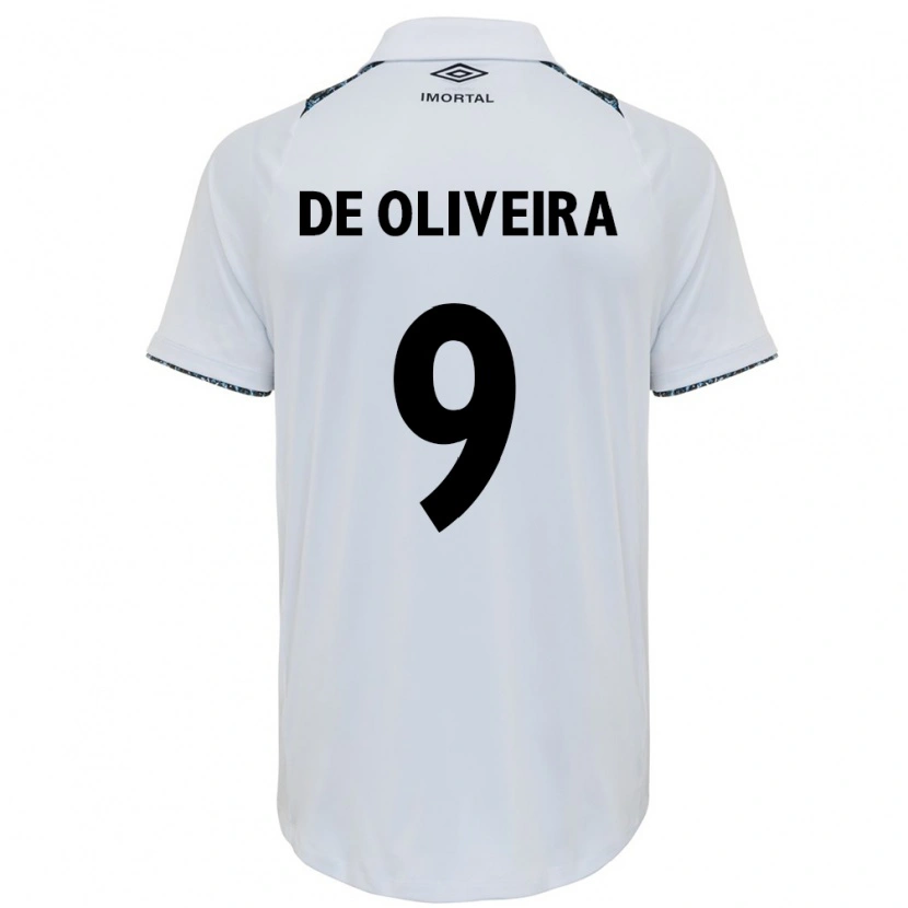 Danxen Heren Veridiana Mostaco De Oliveira #9 Blauw Zwart Wit Uitshirt Uittenue 2025/26 T-Shirt