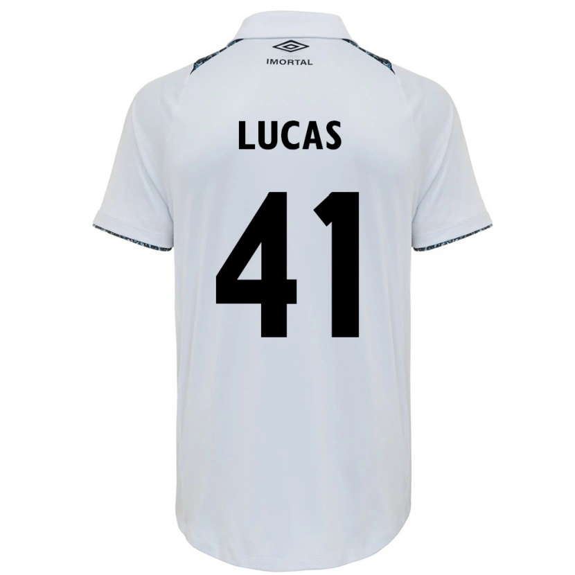 Danxen Heren Pedro Lucas #41 Blauw Zwart Wit Uitshirt Uittenue 2025/26 T-Shirt