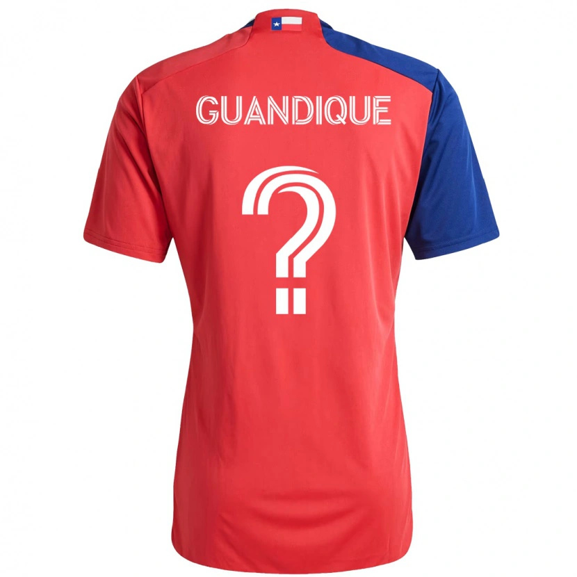 Danxen Dames Josmar Guandique #0 Lichtblauw Rood Thuisshirt Thuistenue 2025/26 T-Shirt