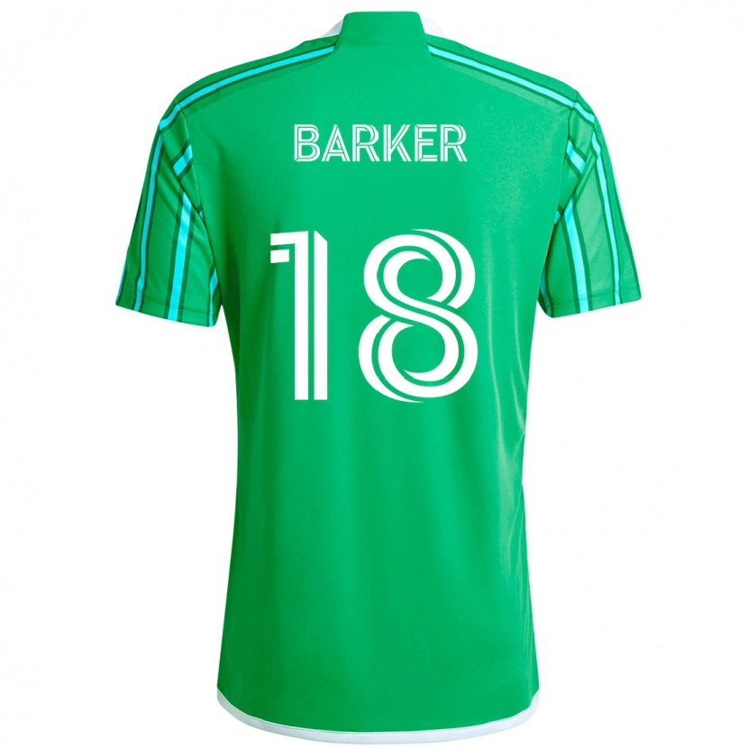 Danxen Dames Alicia Barker #18 Lichtblauw Thuisshirt Thuistenue 2025/26 T-Shirt