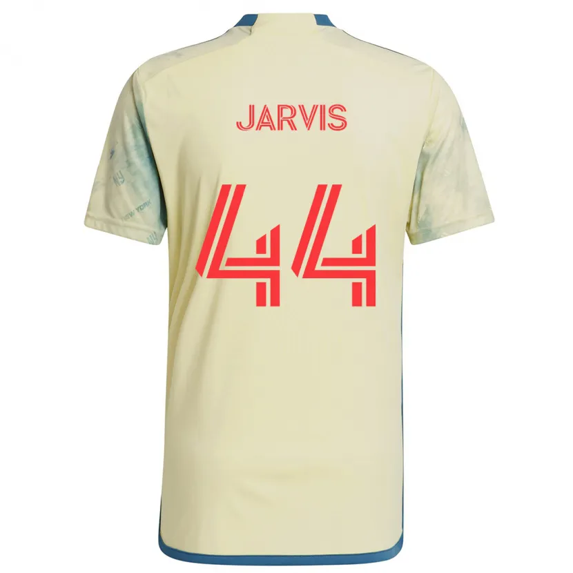 Danxen Kinderen Aiden Jarvis #44 Geel Rood Blauw Thuisshirt Thuistenue 2024/25 T-Shirt