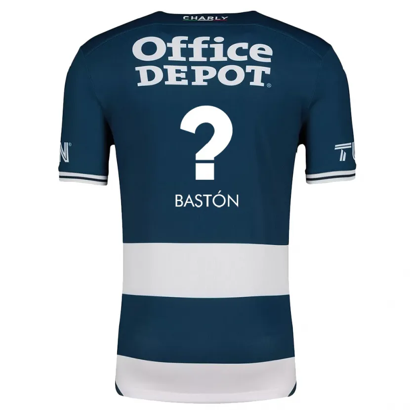 Danxen Kinderen Borja Bastón #0 Blauw Wit Thuisshirt Thuistenue 2024/25 T-Shirt