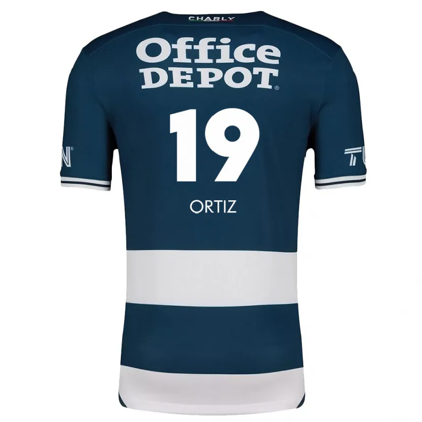 Danxen Kinderen Celso Ortiz #19 Blauw Wit Thuisshirt Thuistenue 2024/25 T-Shirt