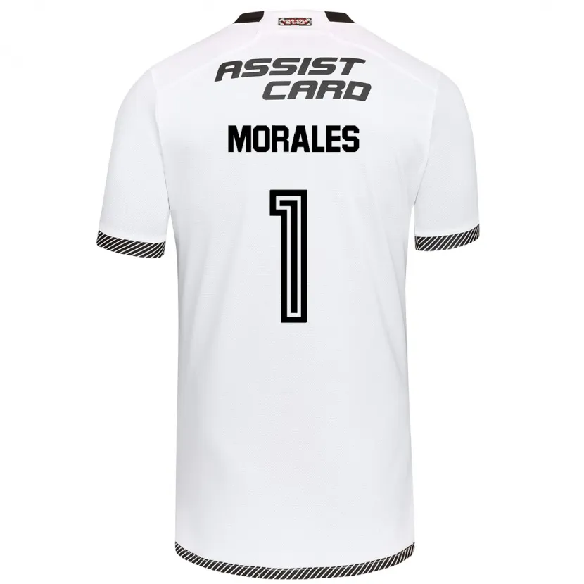 Danxen Kinderen Benjamin Morales #1 Wit Zwart Thuisshirt Thuistenue 2024/25 T-Shirt