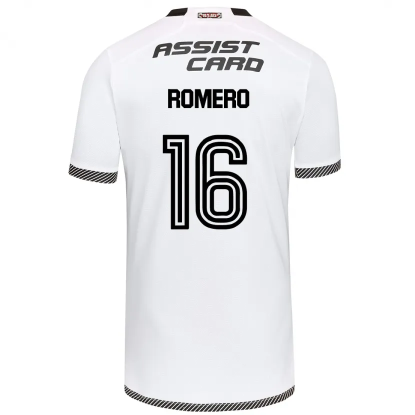 Danxen Kinderen Evanz Romero #16 Wit Zwart Thuisshirt Thuistenue 2024/25 T-Shirt