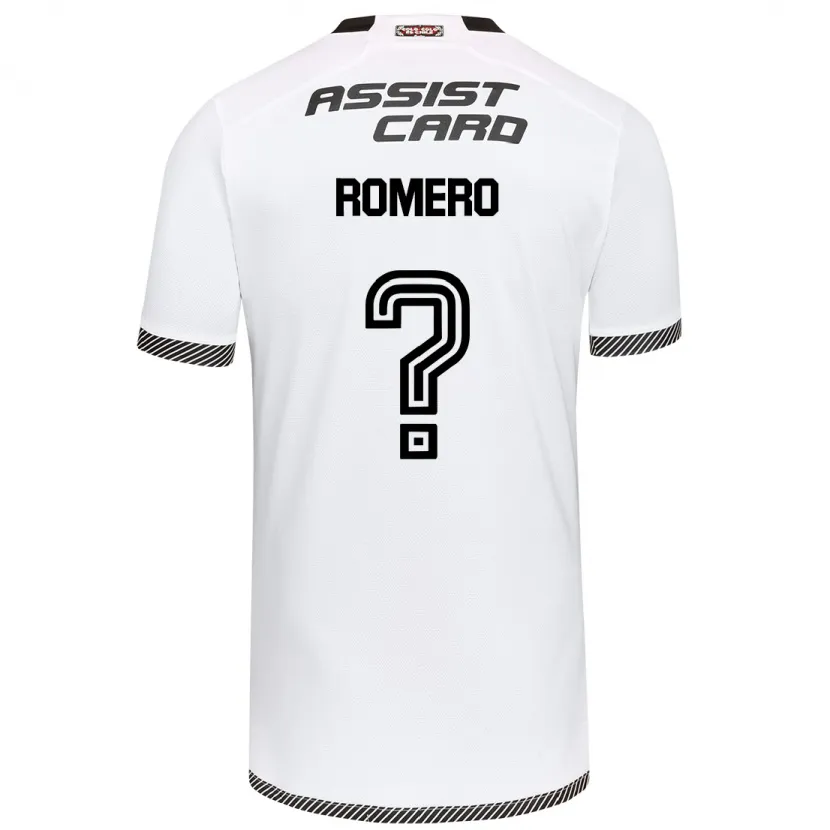 Danxen Kinderen Enzo Romero #0 Wit Zwart Thuisshirt Thuistenue 2024/25 T-Shirt