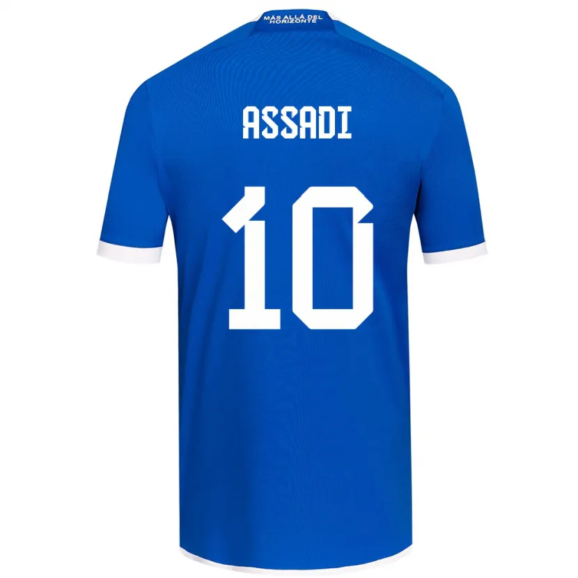 Danxen Kinderen Lucas Assadi #10 Blauw Wit Thuisshirt Thuistenue 2024/25 T-Shirt