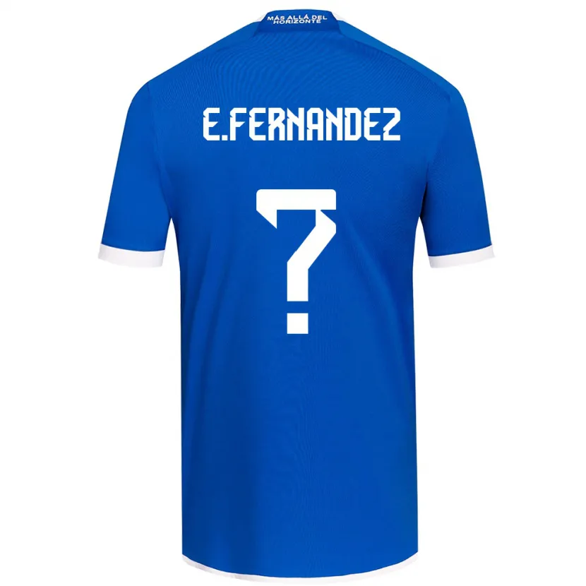 Danxen Kinderen Enzo Fernández #0 Blauw Wit Thuisshirt Thuistenue 2024/25 T-Shirt