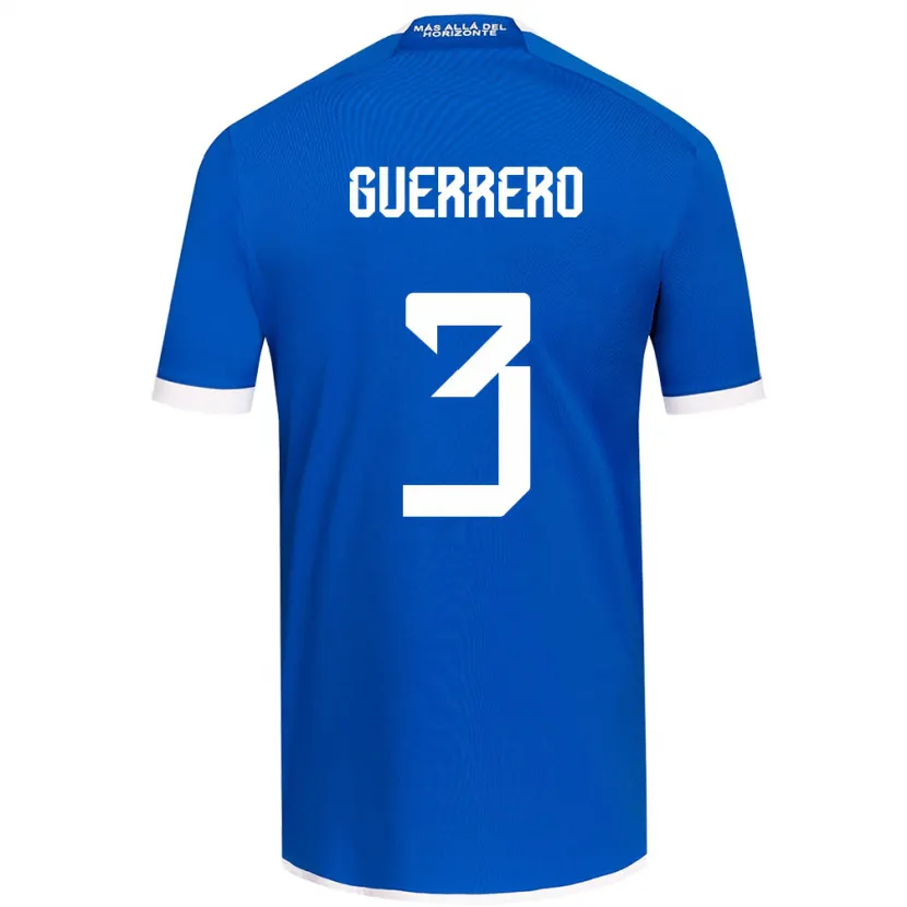 Danxen Kinderen Carla Guerrero #3 Blauw Wit Thuisshirt Thuistenue 2024/25 T-Shirt