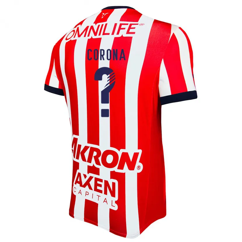 Danxen Kinderen Ever Corona #0 Rood Wit Blauw Thuisshirt Thuistenue 2024/25 T-Shirt