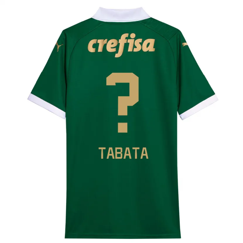 Danxen Kinderen Bruno Tabata #0 Groen Wit Thuisshirt Thuistenue 2024/25 T-Shirt