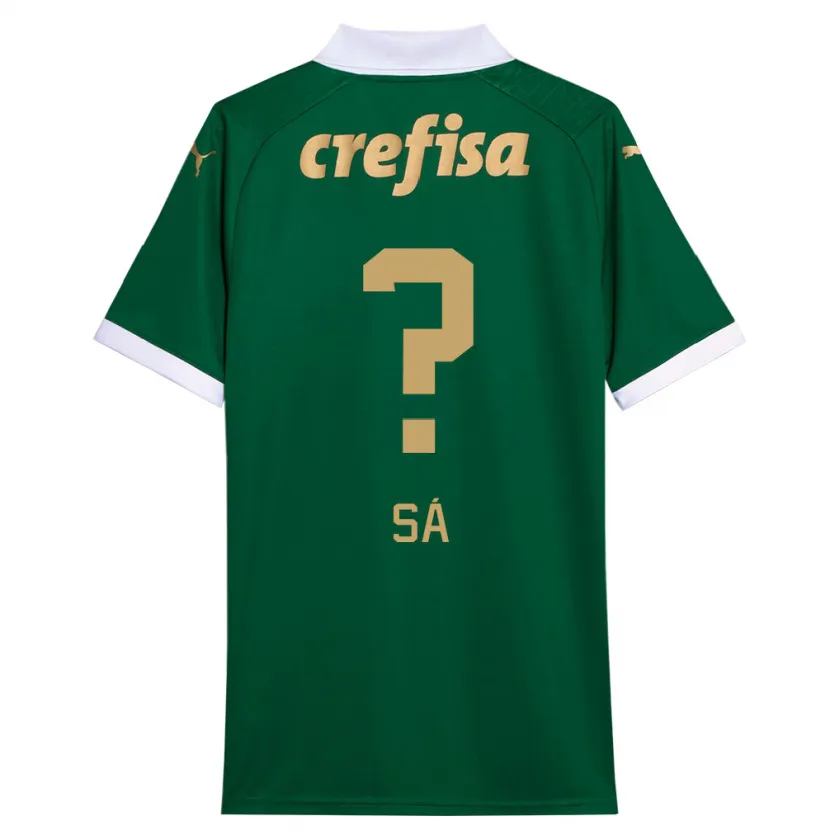 Danxen Kinderen Luiz Sá #0 Groen Wit Thuisshirt Thuistenue 2024/25 T-Shirt