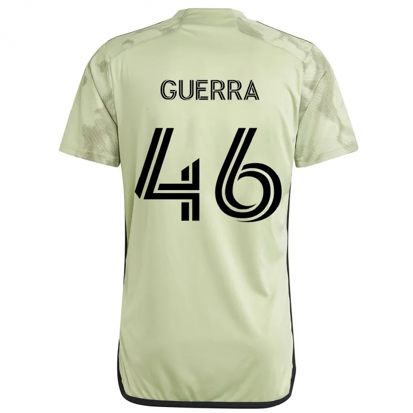 Danxen Kinderen Decarlo Guerra #46 Licht Groen Uitshirt Uittenue 2024/25 T-Shirt