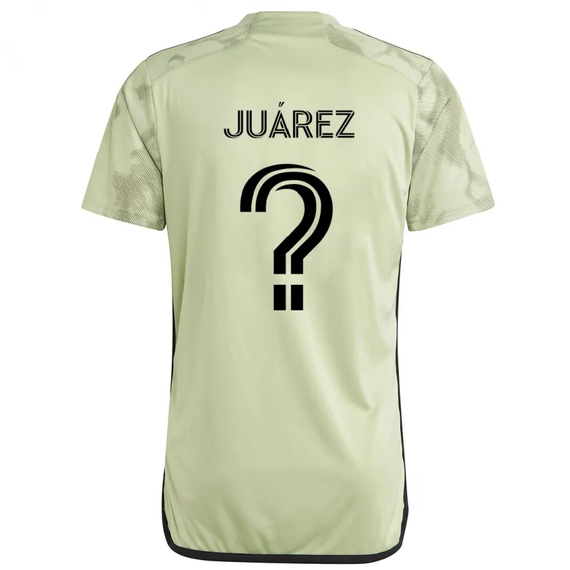 Danxen Kinderen Anthony Juárez #0 Licht Groen Uitshirt Uittenue 2024/25 T-Shirt