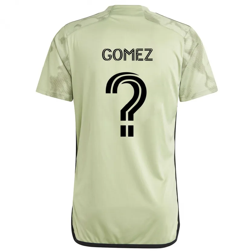 Danxen Kinderen Azyk Gómez #0 Licht Groen Uitshirt Uittenue 2024/25 T-Shirt