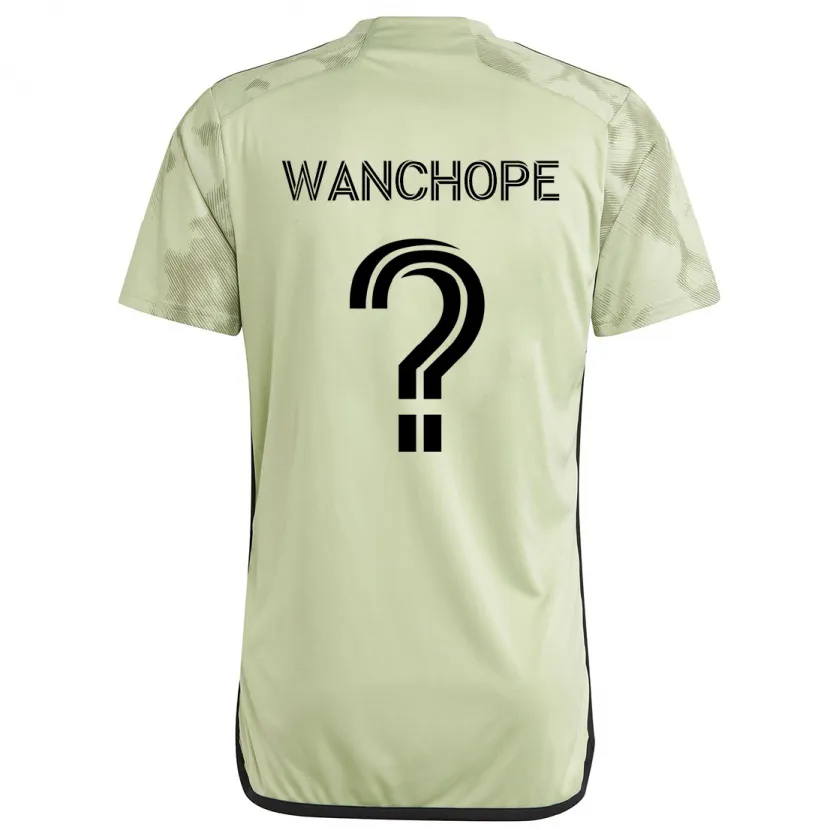 Danxen Kinderen Matías Wanchope #0 Licht Groen Uitshirt Uittenue 2024/25 T-Shirt