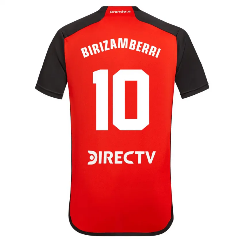 Danxen Kinderen María Carolina Birizamberri Rivero #10 Rood Zwart Wit Uitshirt Uittenue 2024/25 T-Shirt