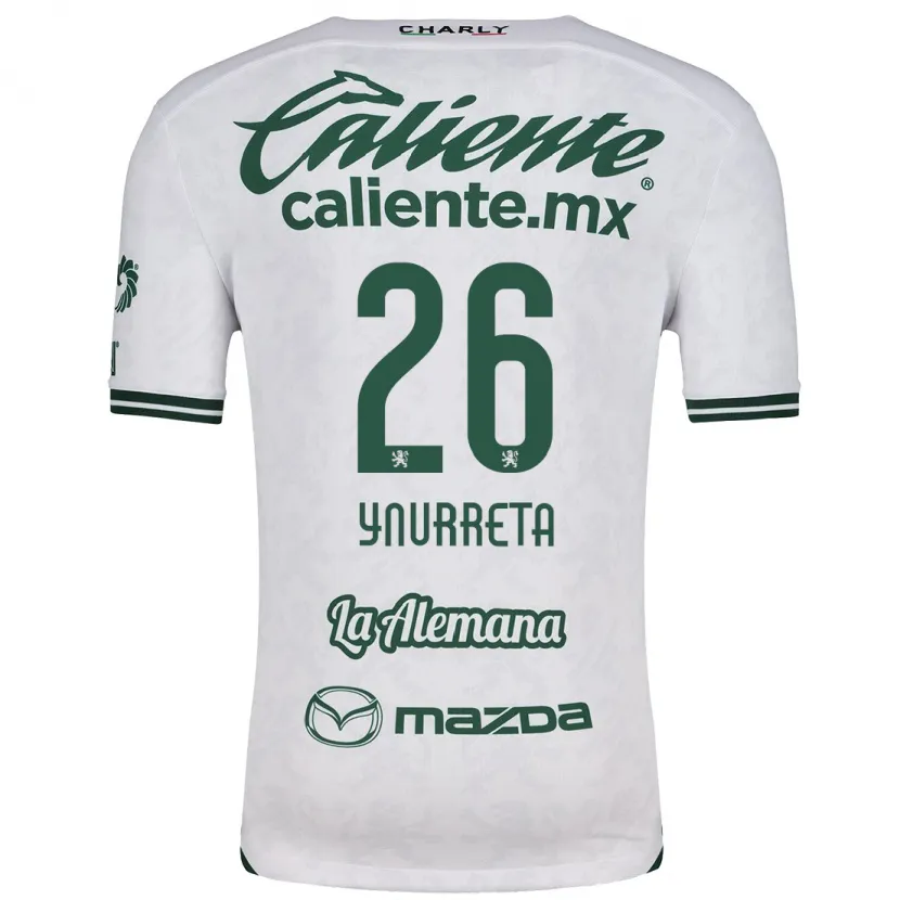 Danxen Kinderen Alexandra Hernández Ynurreta #26 Wit Groen Uitshirt Uittenue 2024/25 T-Shirt