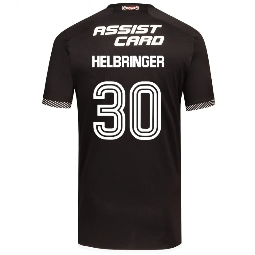 Danxen Kinderen Aixa Helbringer #30 Zwart Wit Uitshirt Uittenue 2024/25 T-Shirt