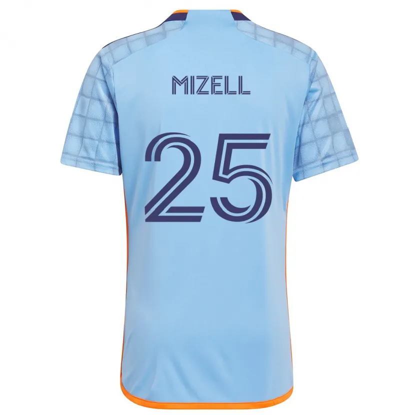 Danxen Heren Cody Mizell #25 Blauw Oranje Thuisshirt Thuistenue 2024/25 T-Shirt