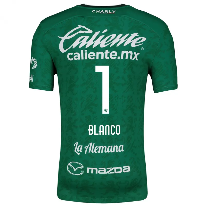 Danxen Heren Alfonso Blanco #1 Groen Wit Thuisshirt Thuistenue 2024/25 T-Shirt