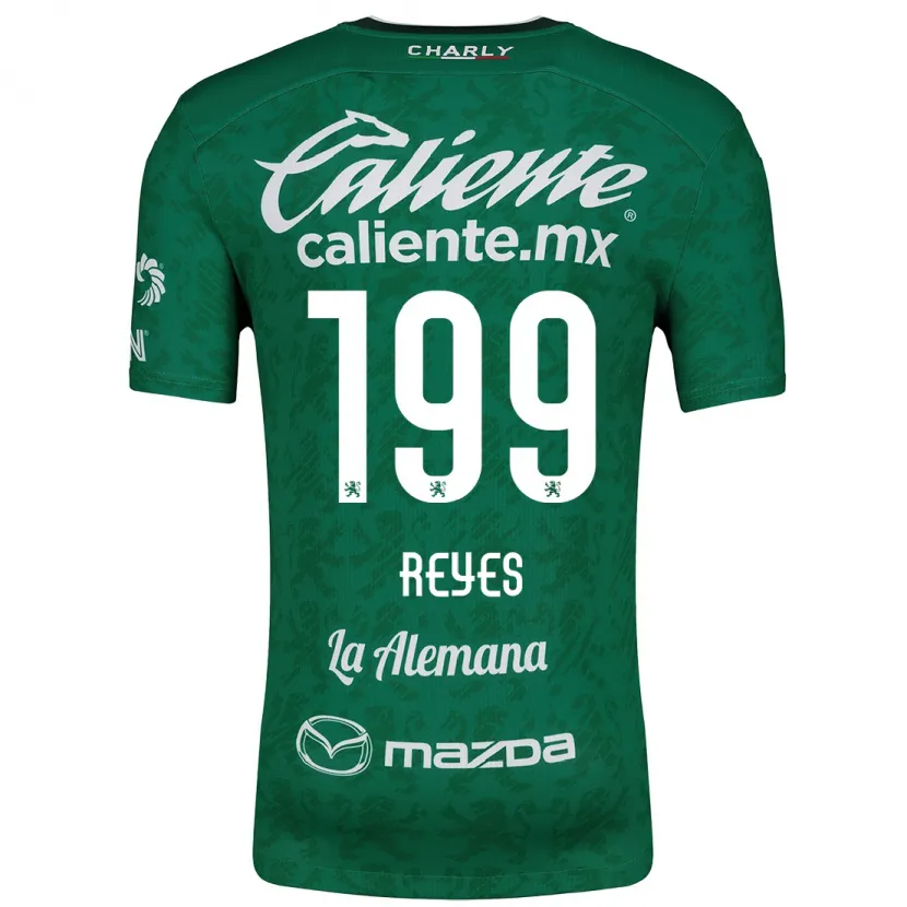 Danxen Heren Jonathan Reyes #199 Groen Wit Thuisshirt Thuistenue 2024/25 T-Shirt