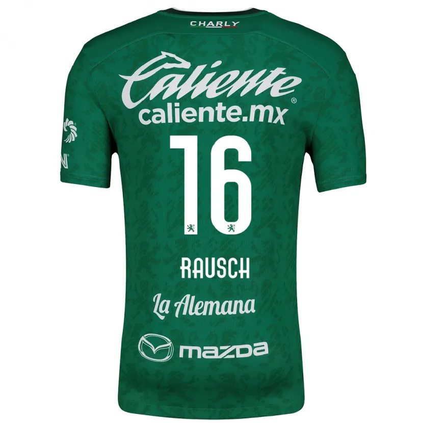 Danxen Heren Mayalu Rausch #16 Groen Wit Thuisshirt Thuistenue 2024/25 T-Shirt