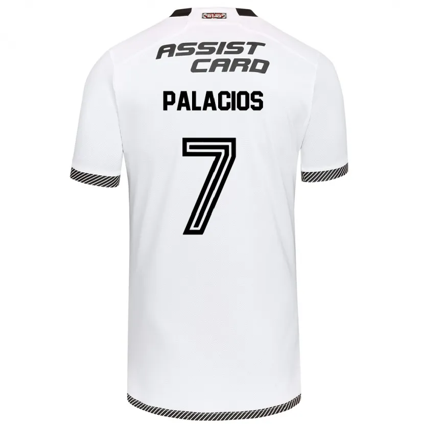 Danxen Heren Carlos Palacios #7 Wit Zwart Thuisshirt Thuistenue 2024/25 T-Shirt