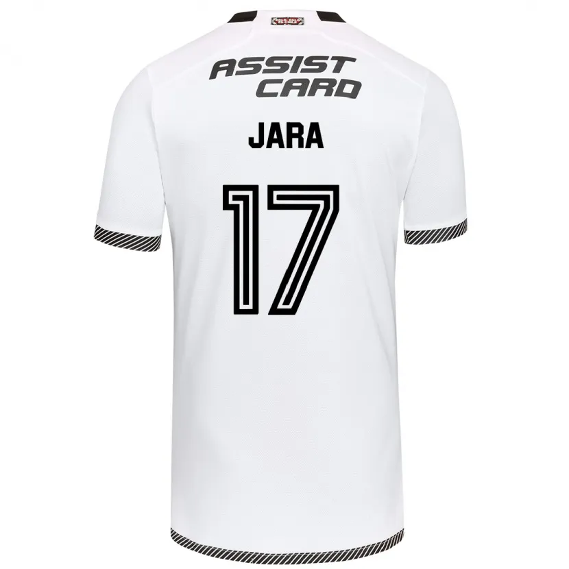 Danxen Heren Ignacio Jara #17 Wit Zwart Thuisshirt Thuistenue 2024/25 T-Shirt