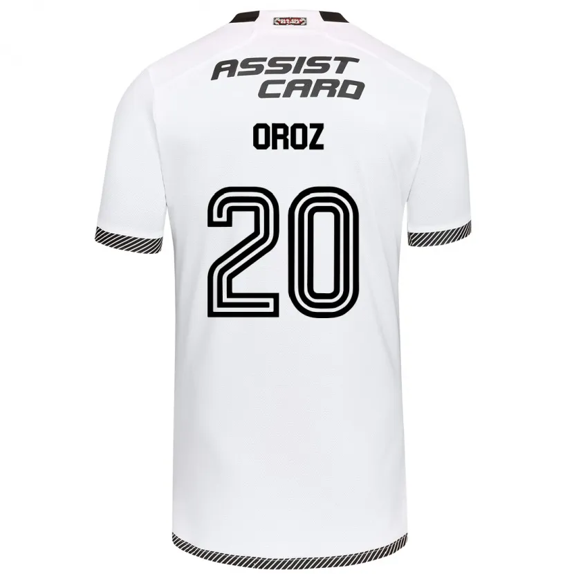 Danxen Heren Alexander Oroz #20 Wit Zwart Thuisshirt Thuistenue 2024/25 T-Shirt