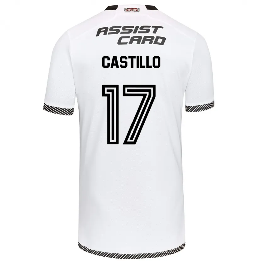 Danxen Heren Fabián Castillo #17 Wit Zwart Thuisshirt Thuistenue 2024/25 T-Shirt