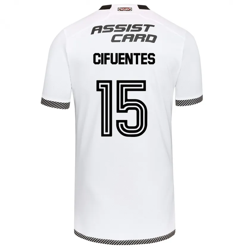 Danxen Heren Anaís Cifuentes #15 Wit Zwart Thuisshirt Thuistenue 2024/25 T-Shirt