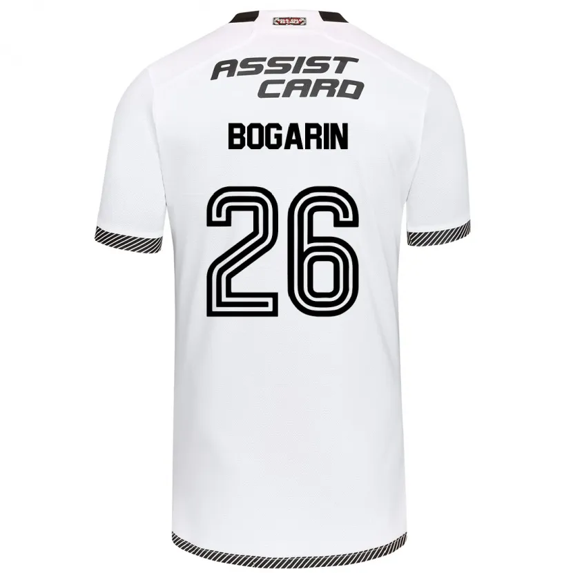 Danxen Heren Dahiana Bogarín #26 Wit Zwart Thuisshirt Thuistenue 2024/25 T-Shirt