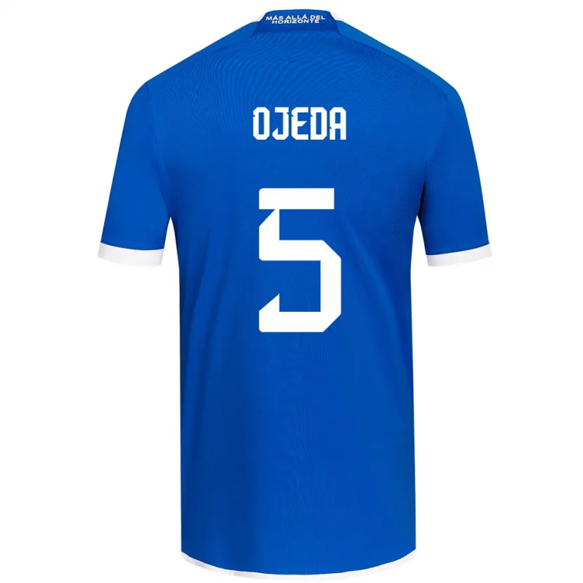 Danxen Heren Emmanuel Ojeda #5 Blauw Wit Thuisshirt Thuistenue 2024/25 T-Shirt