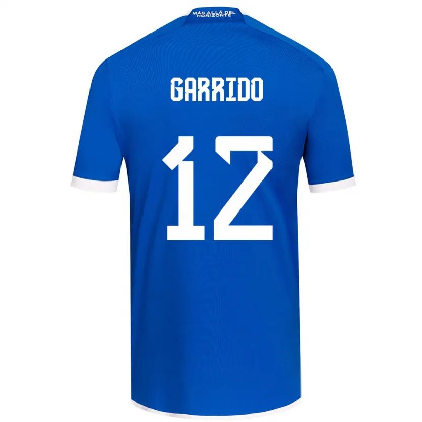 Danxen Heren Pedro Garrido #12 Blauw Wit Thuisshirt Thuistenue 2024/25 T-Shirt