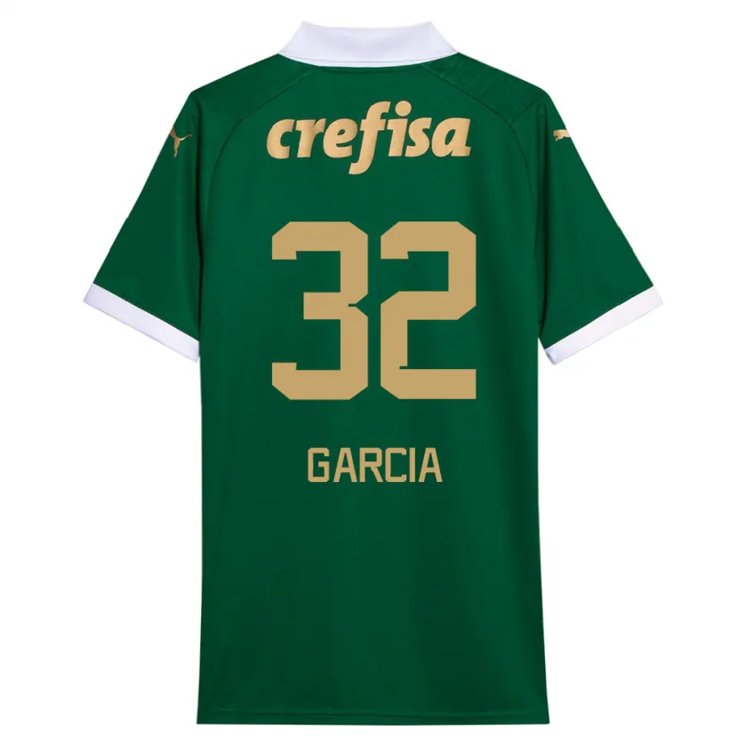 Danxen Heren Garcia #32 Groen Wit Thuisshirt Thuistenue 2024/25 T-Shirt