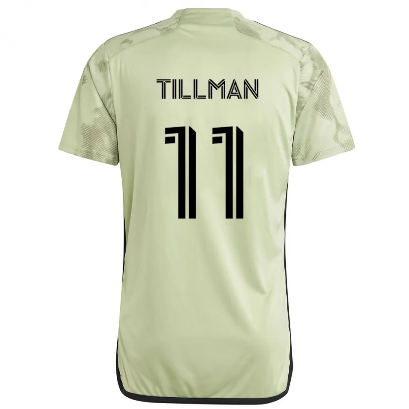 Danxen Heren Timothy Tillman #11 Licht Groen Uitshirt Uittenue 2024/25 T-Shirt